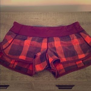 Lululemon Size 6 Run Shorts